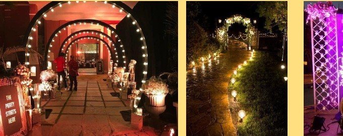 Entrance Gallery Decorations hero - Corporate Event Management in Udaipur