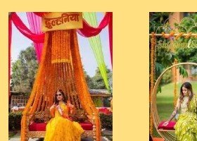 Circular Marigold Swing - Corporate Event Management in Udaipur