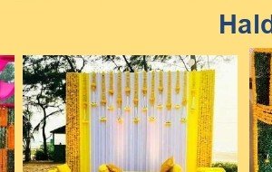 Umbrella Theme Mehendi Wall - Corporate Event Management in Udaipur