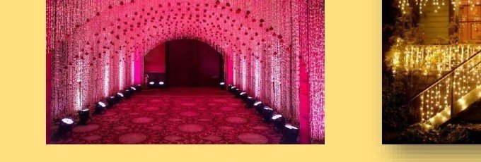 Pink Light Entry Tunnel - Corporate Event Management in Udaipur