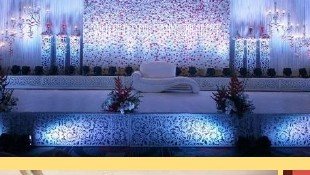 Ornate Pattern Stage - Corporate Event Management in Udaipur