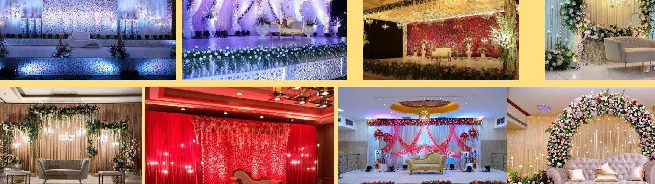 Stage Backdrop Decorations hero - Corporate Event Management in Udaipur